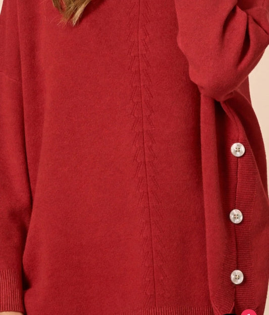Clarity Rochelle knit paprika