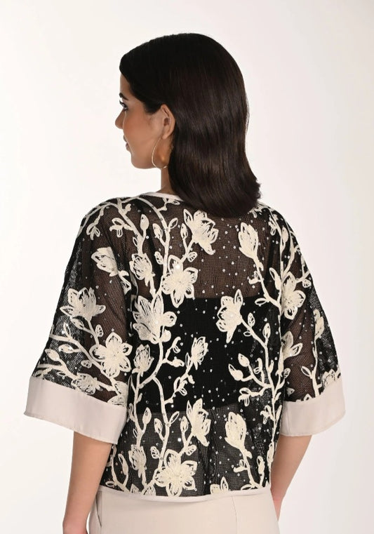 Frank Lyman evening top