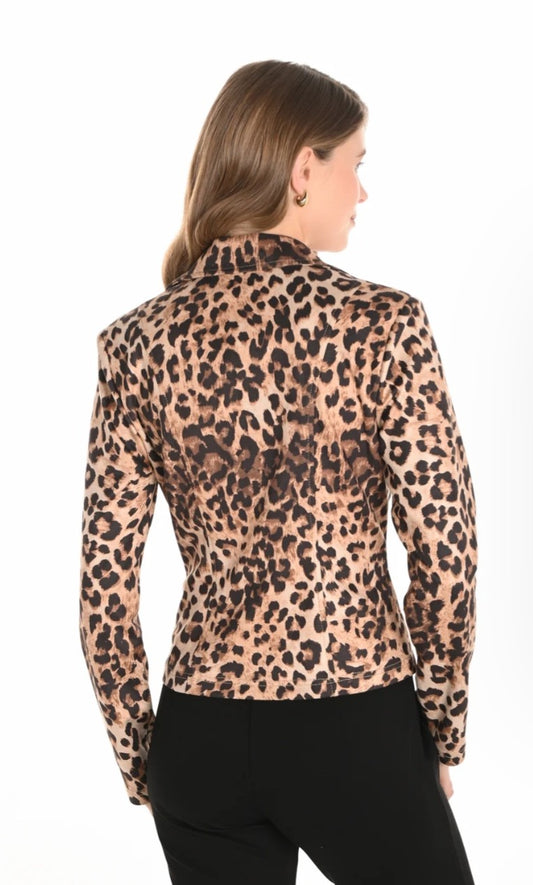 Frank Lyman cheetah print jacket