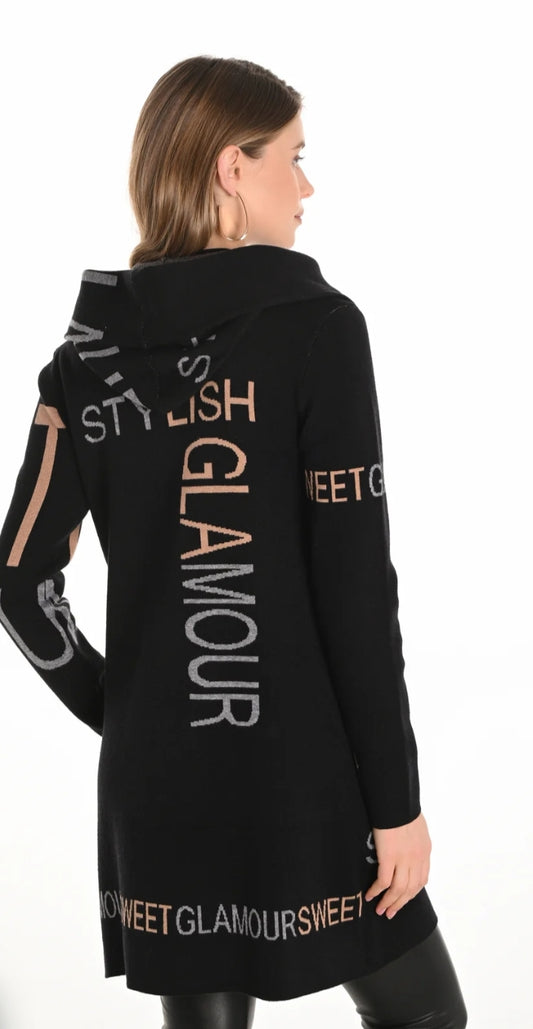 Frank Lyman hooded cardi