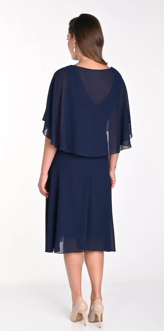 Frank Lyman applique waist dress