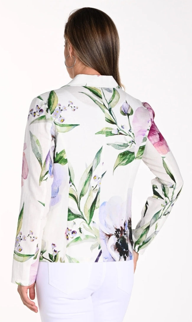 Frank Lyman floral blazer