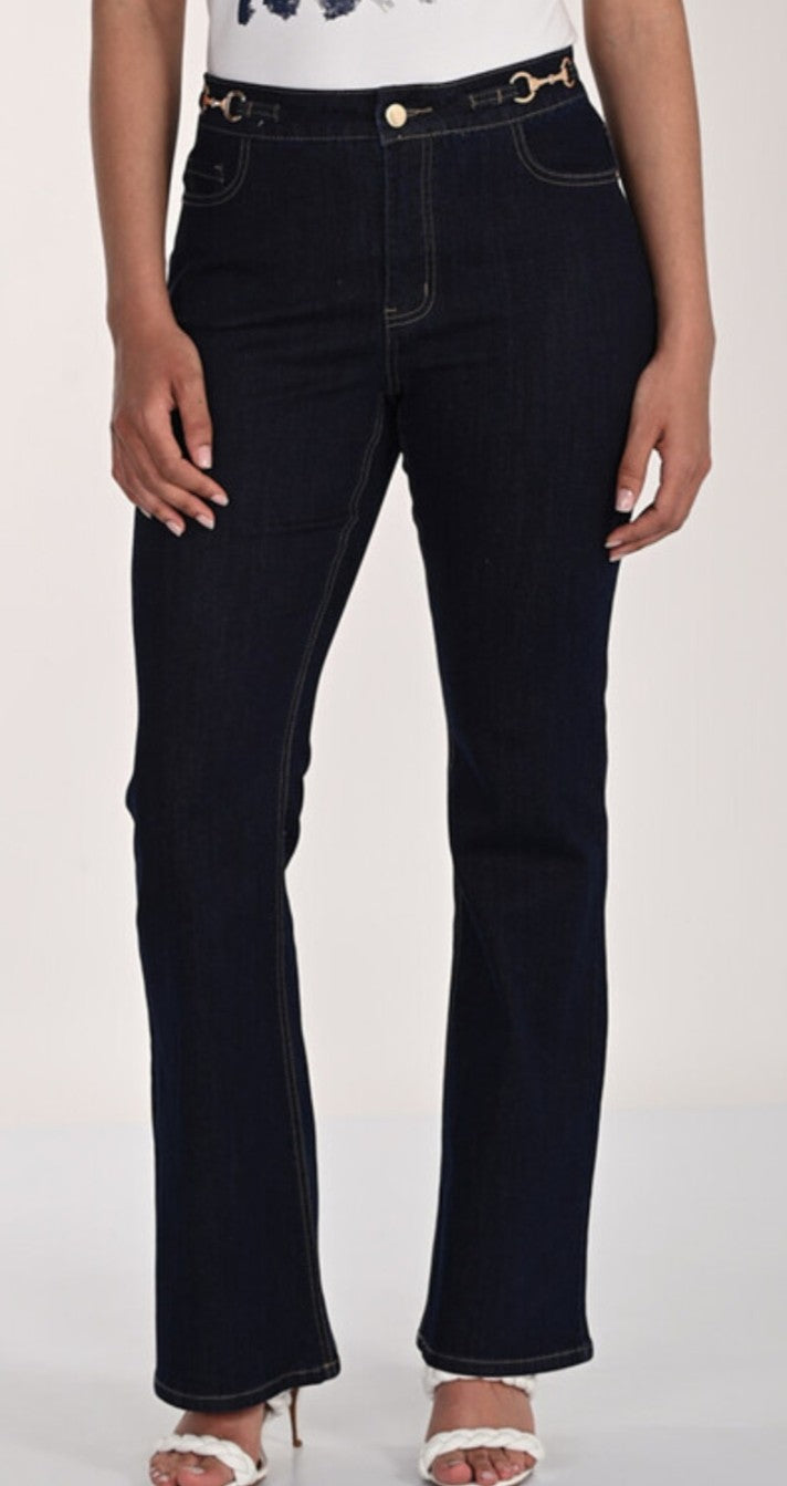 Frank Lyman dark denim jean