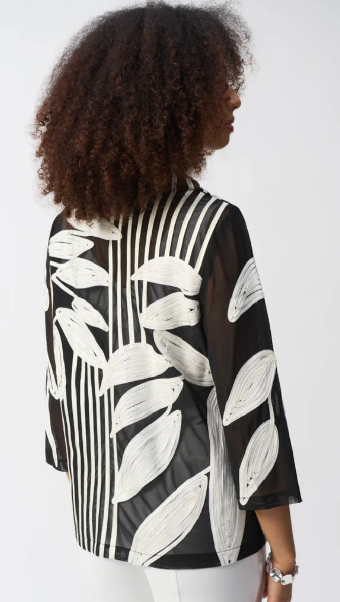 Joseph Ribkoff ribbon jacket