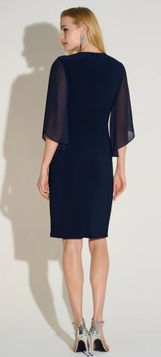 Joseph Ribkoff navy dress