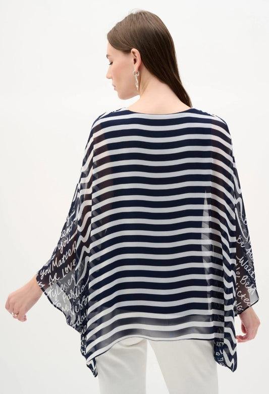 Joseph Ribkoff stripe top