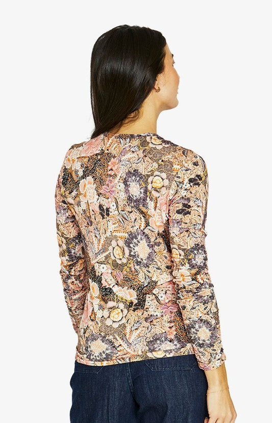 JUMP Delicate Paisley L/S tee