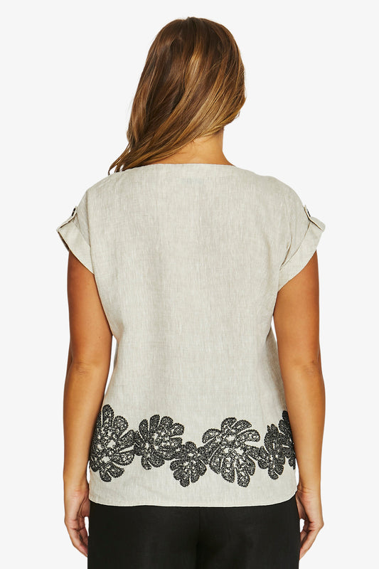 Jump Leaf border top