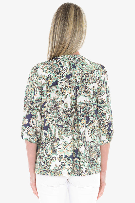 Jump Summer Chintz print top