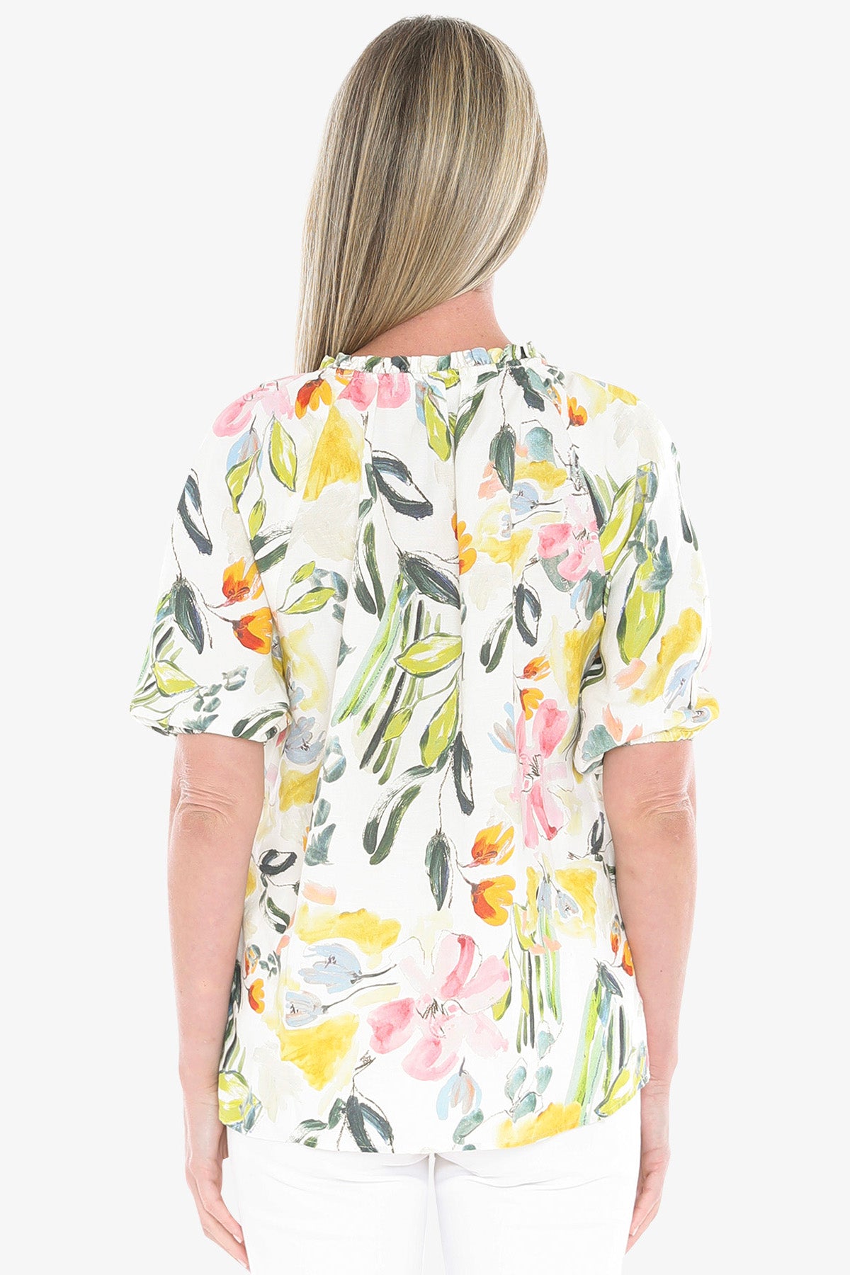 Jump floral print top