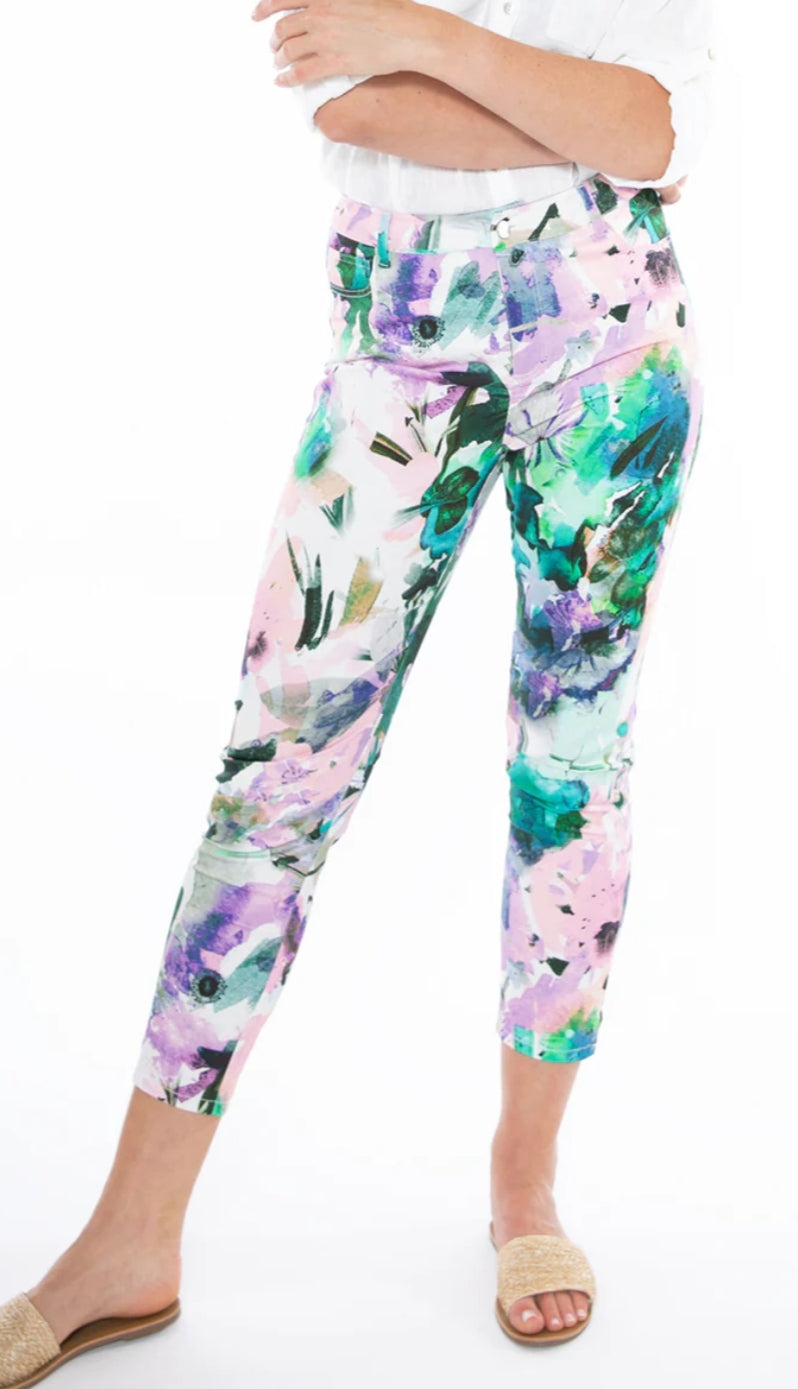 Jump floral print pants