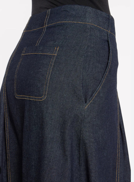 Marco Polo denim skirt