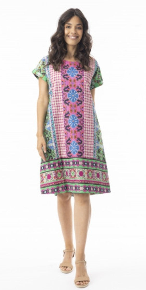 Orientique 'Sao Bento' reversible dress