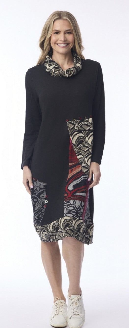 Orientique Giza patch dress