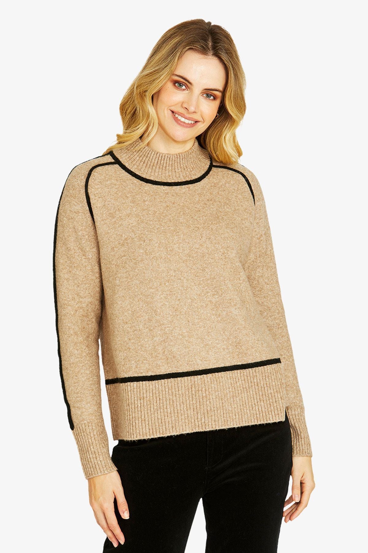 Ping Pong Sibby Trim pullover