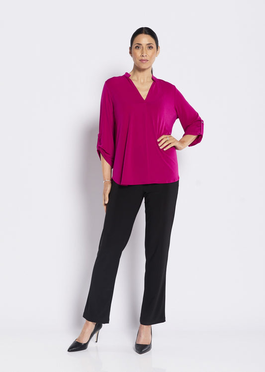 Philosophy jersey top fuschia