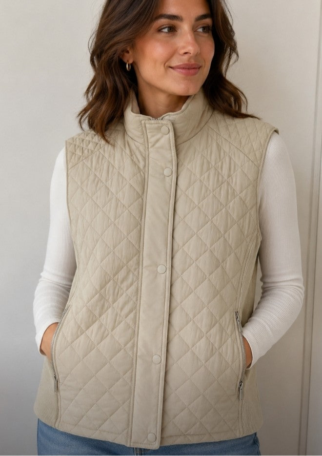 Renoma quilted vest