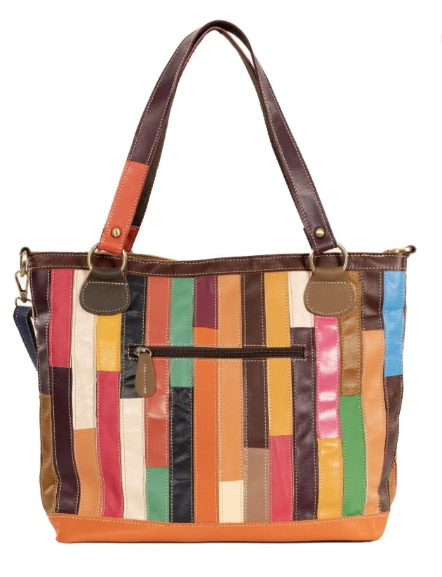 Sassy Duck Botanica leather bag