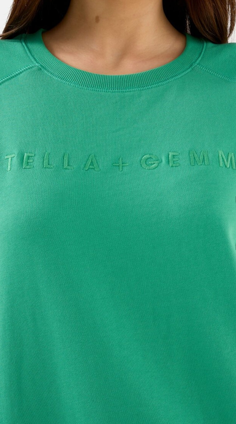 Stella and Gemma logo sweater