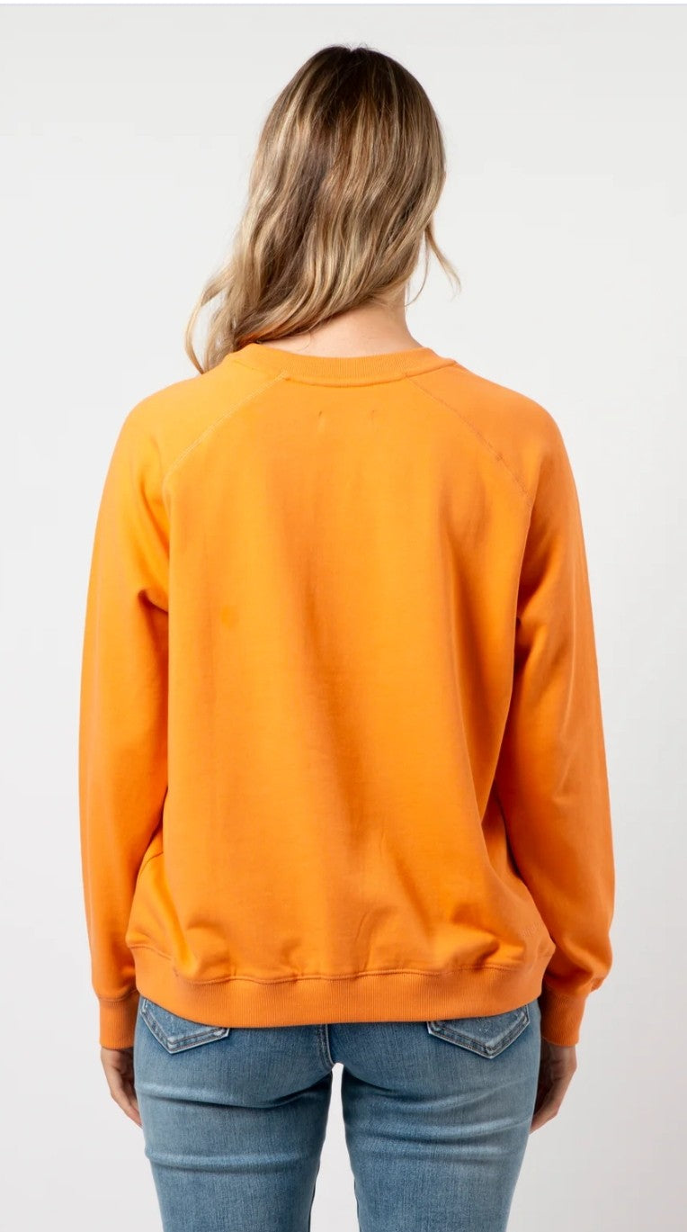 Stella & Gemma sweater in mandarin