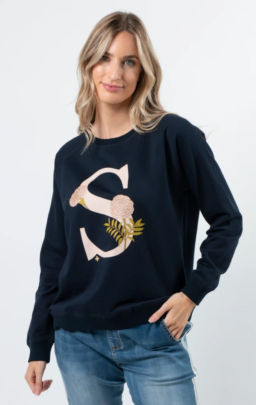 Stella & Gemma Fiore sweater navy