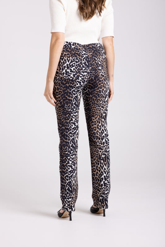 Two T's leopard print jeans