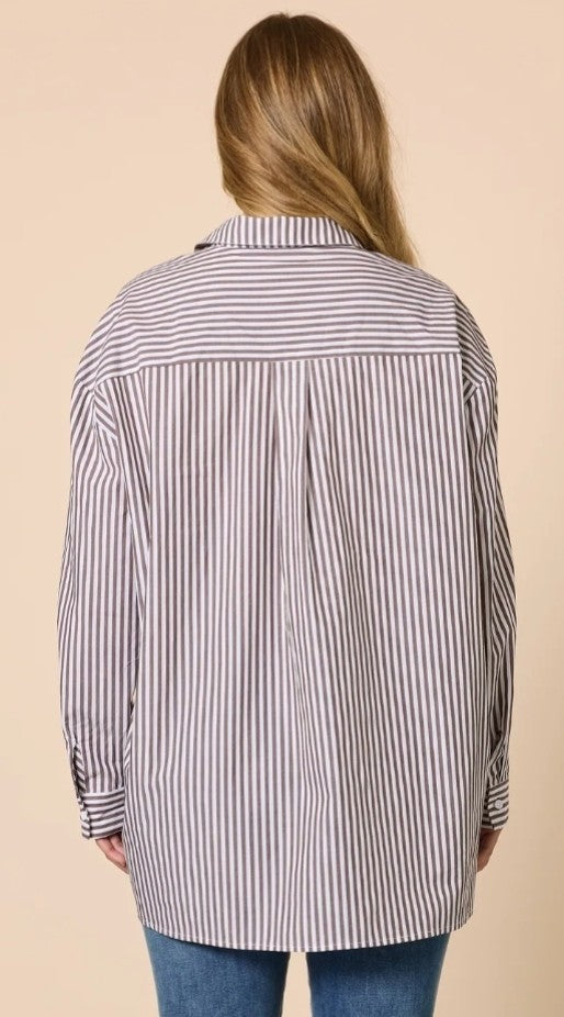 Threadz Urban stripe shirt