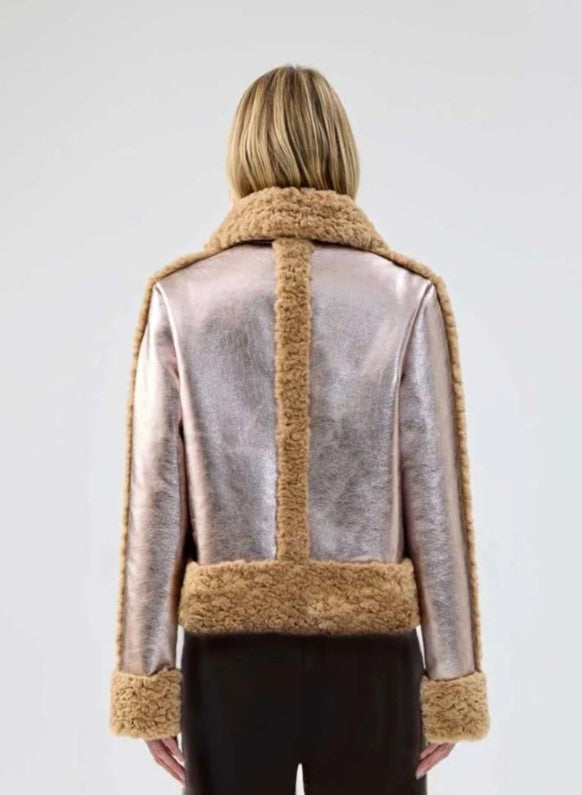 Unreal Fur Aviator jacket