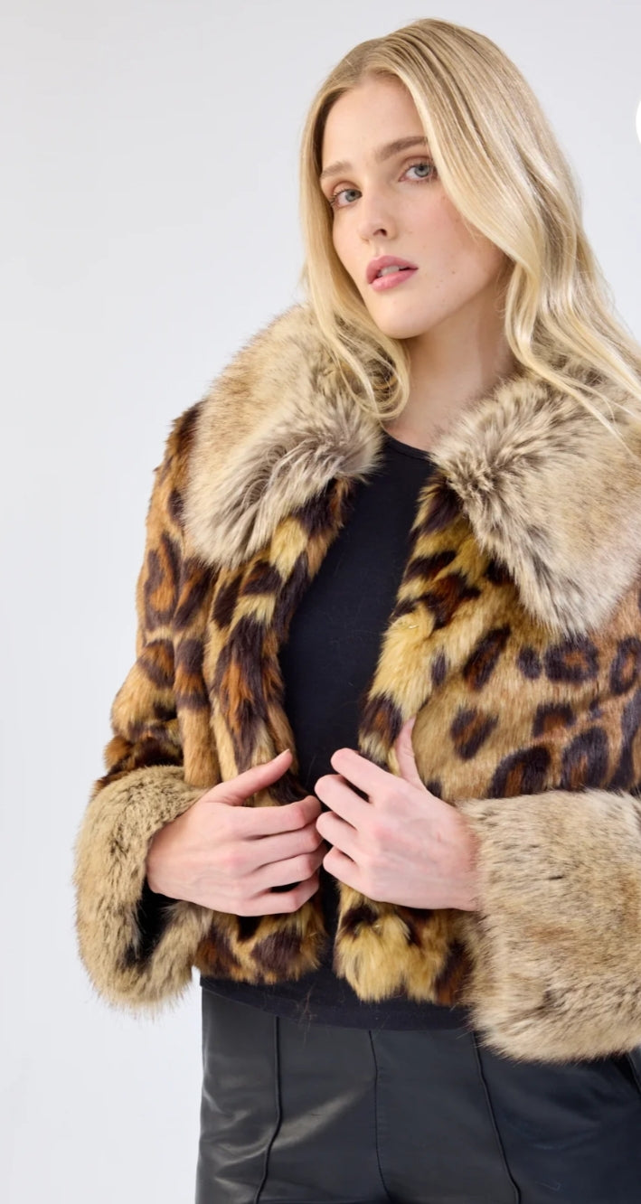 Unreal Fur leopard fake fur