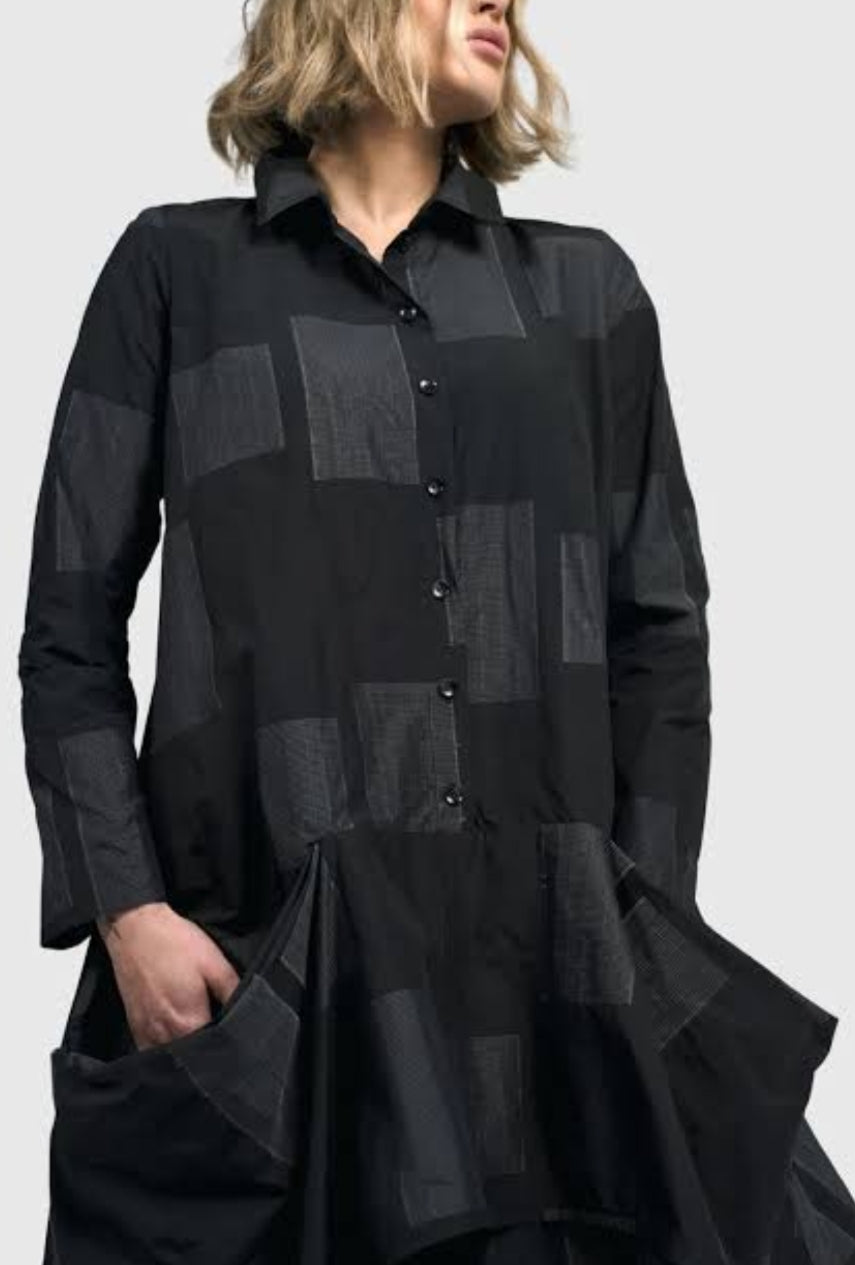 Urban tunic with collar