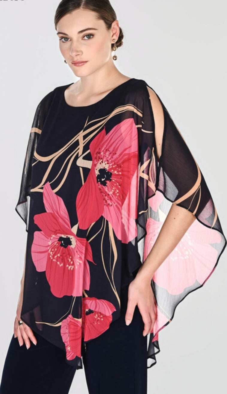 Frank Lyman midnight evening top
