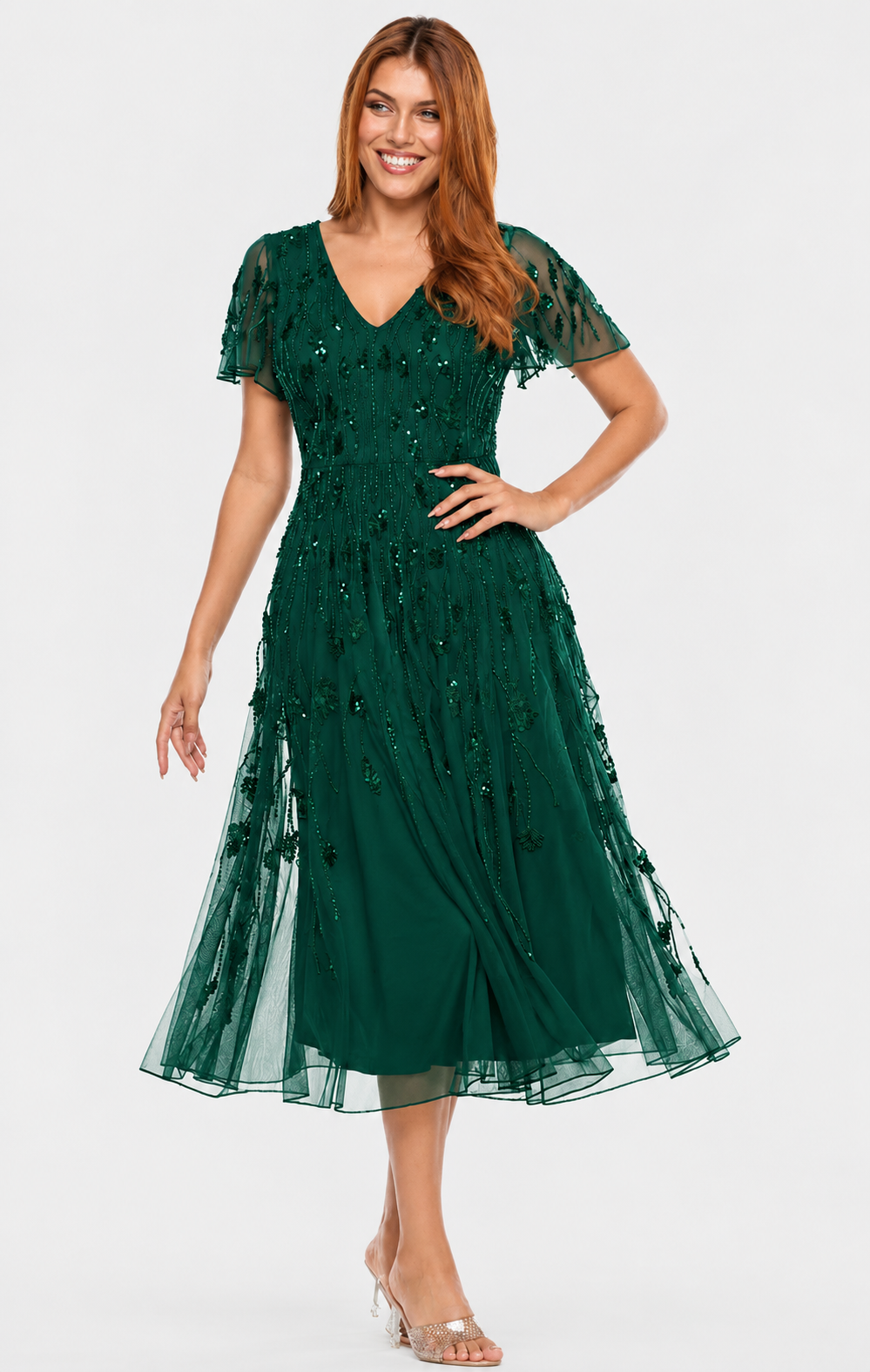 Zaliea beaded dress