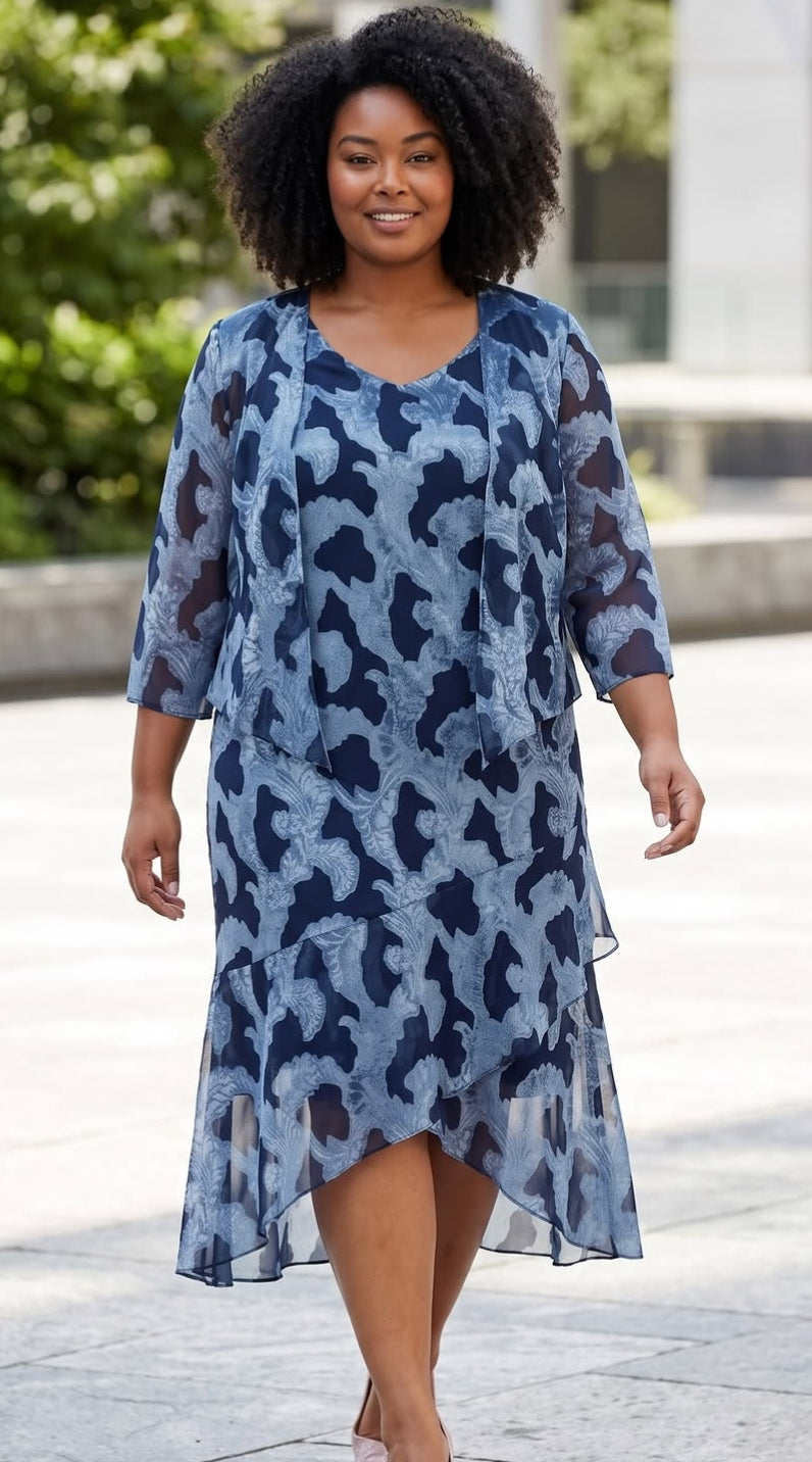 Layla Jones dress and jacket