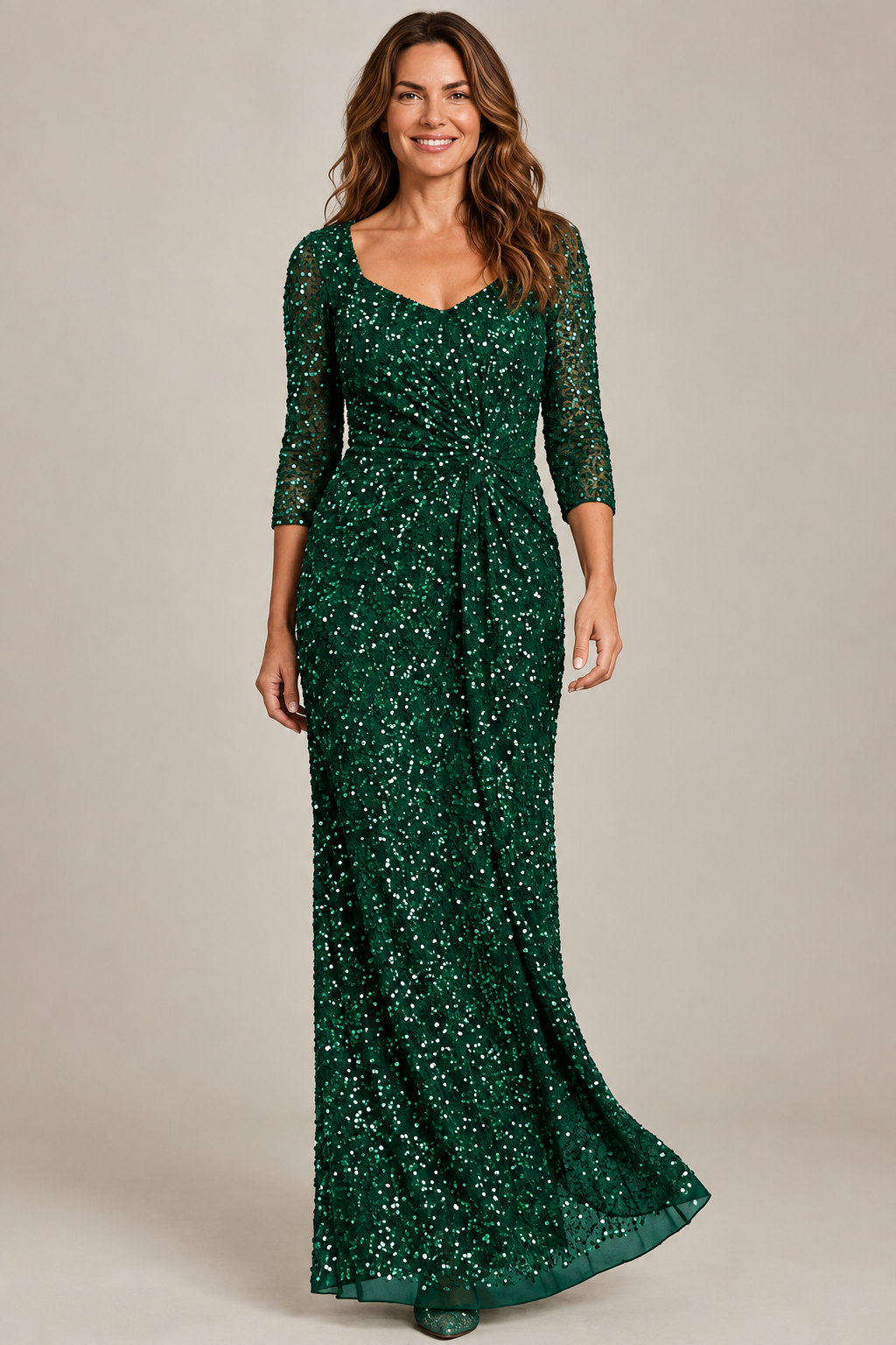 Zaliea sequined gown