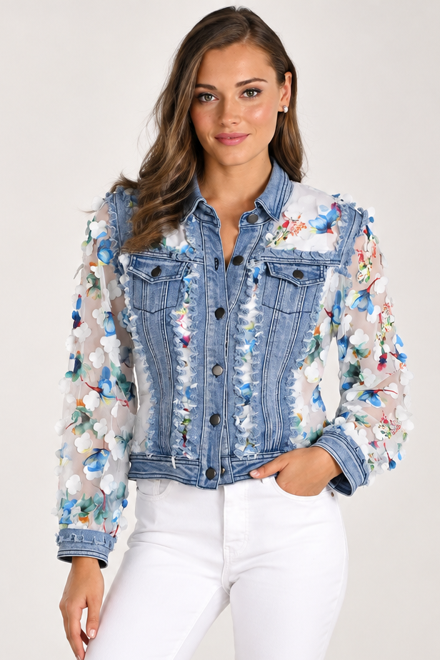 Frank Lyman denim jacket