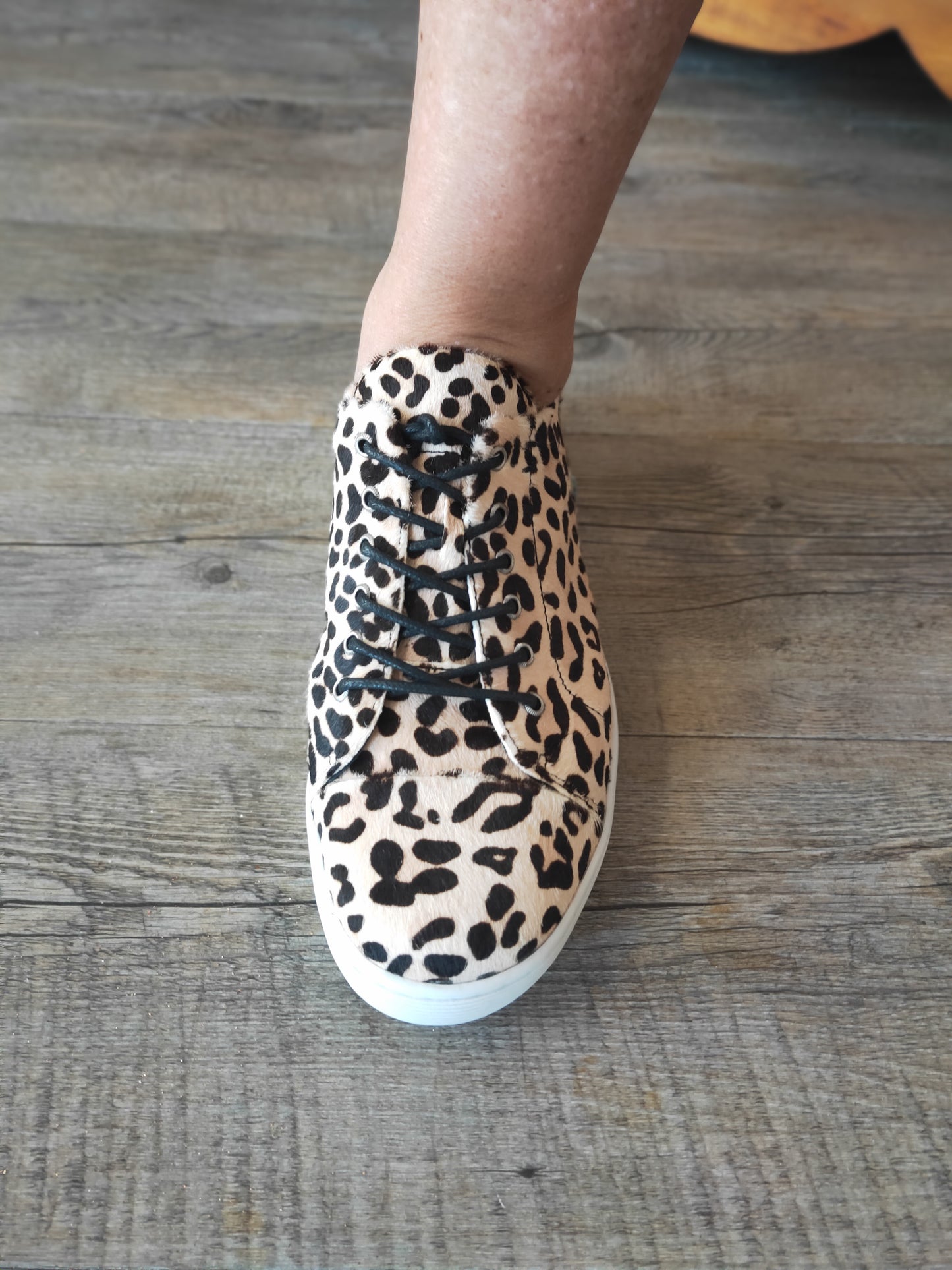 Leopard print shoe