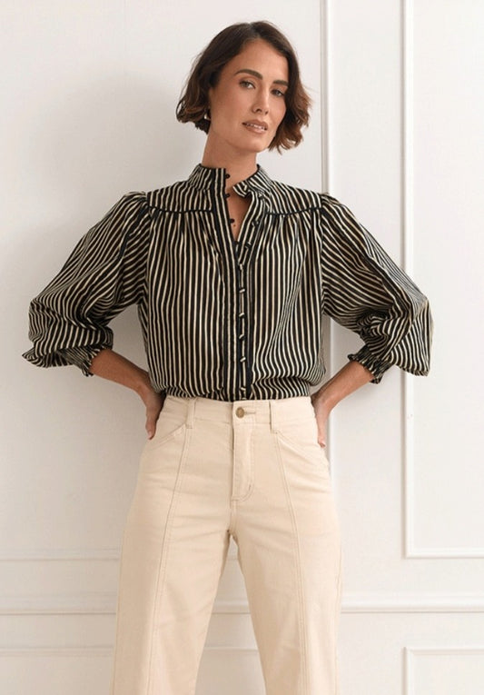 Adorne wide leg jean