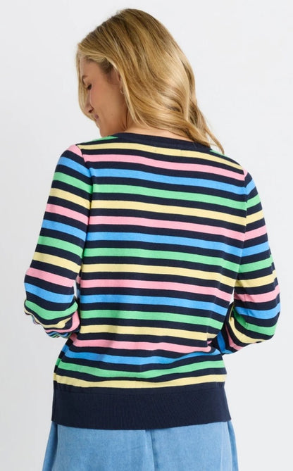 Betty Basics Indy stripe knit