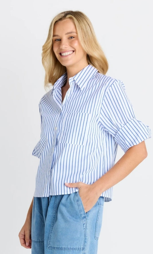 Betty Basics stripe shirt