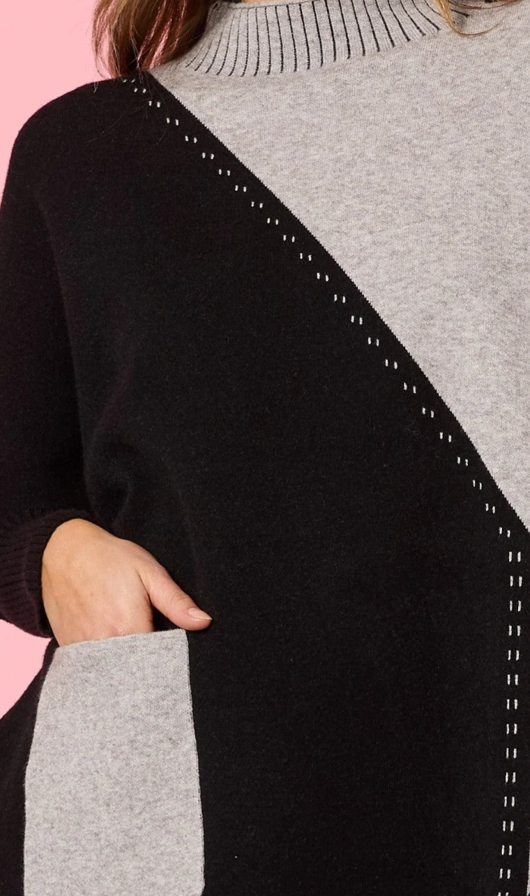Clarity Cannes Spliced knit