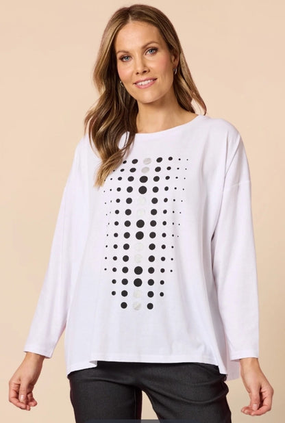 Clarity Elise Spot Top
