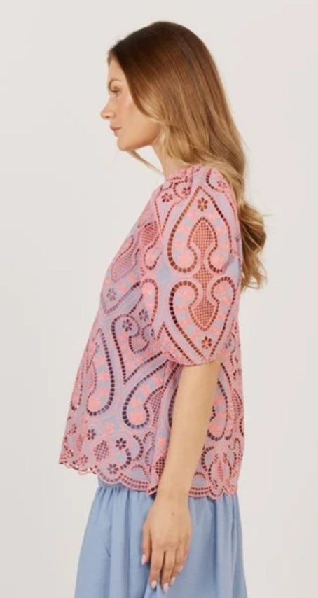 Fate & Becker Blanco top