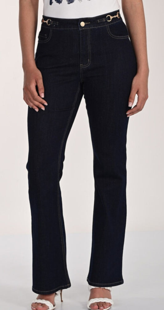 Frank Lyman dark denim jean