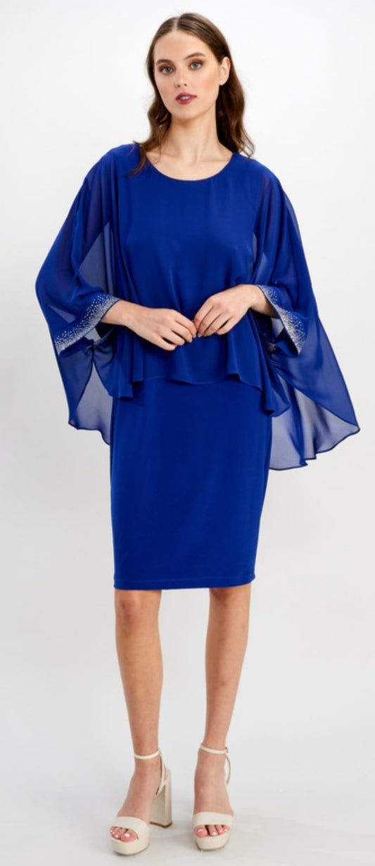 Frank Lyman cobalt blue dress
