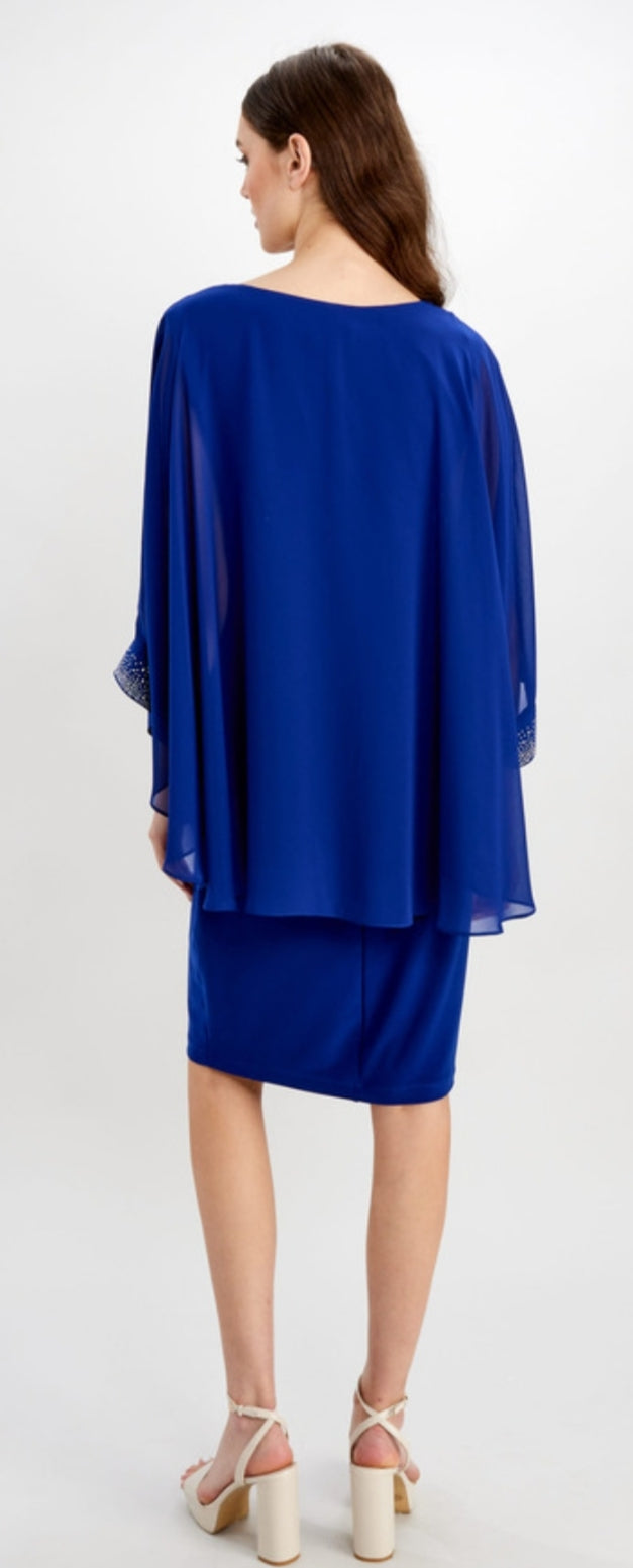 Frank Lyman cobalt blue dress