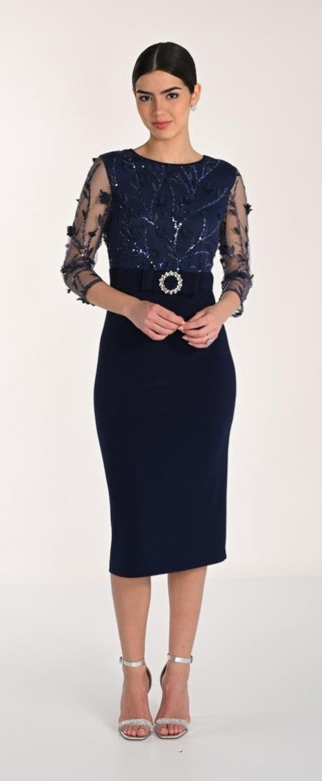 slim fit dress slacks Vestido largo Frank Lyman 268175 – Reme Antón Modas main image 0