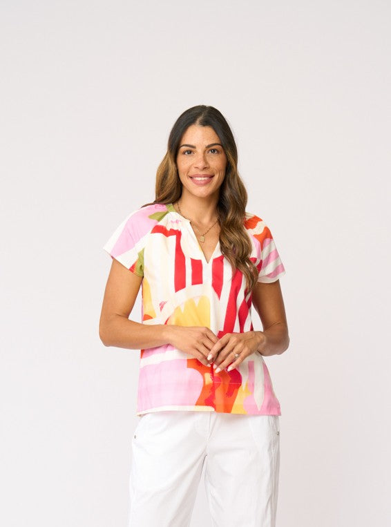 Foil In a Flurry top