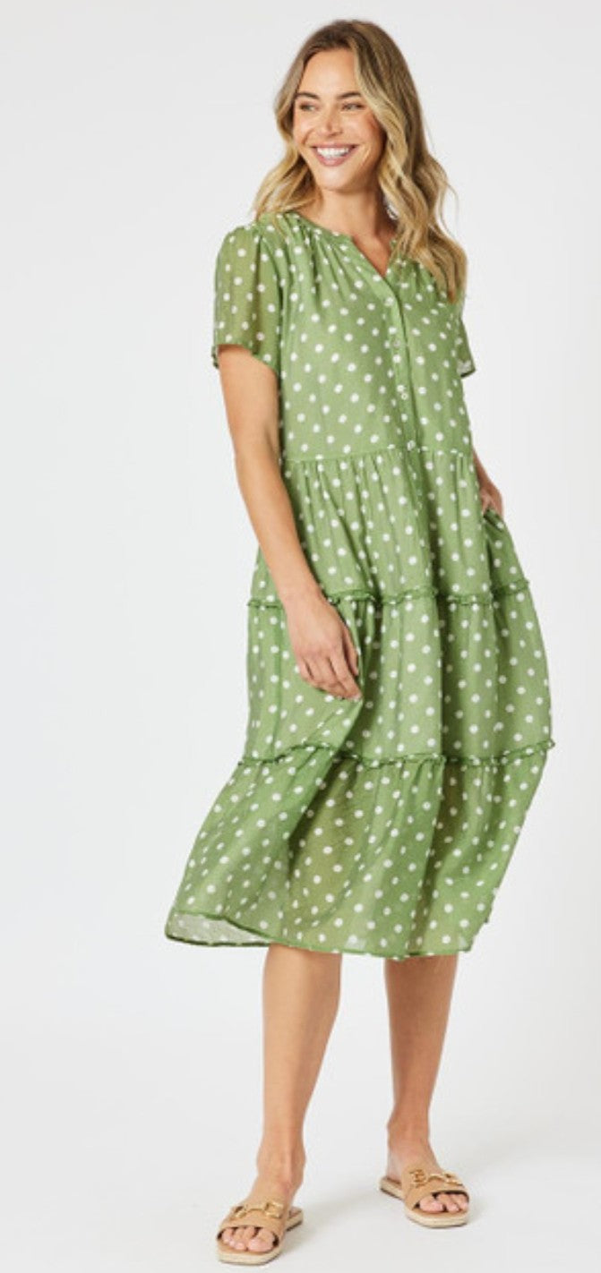Gordon Smith basil spot dress