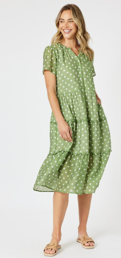 Gordon Smith basil spot dress