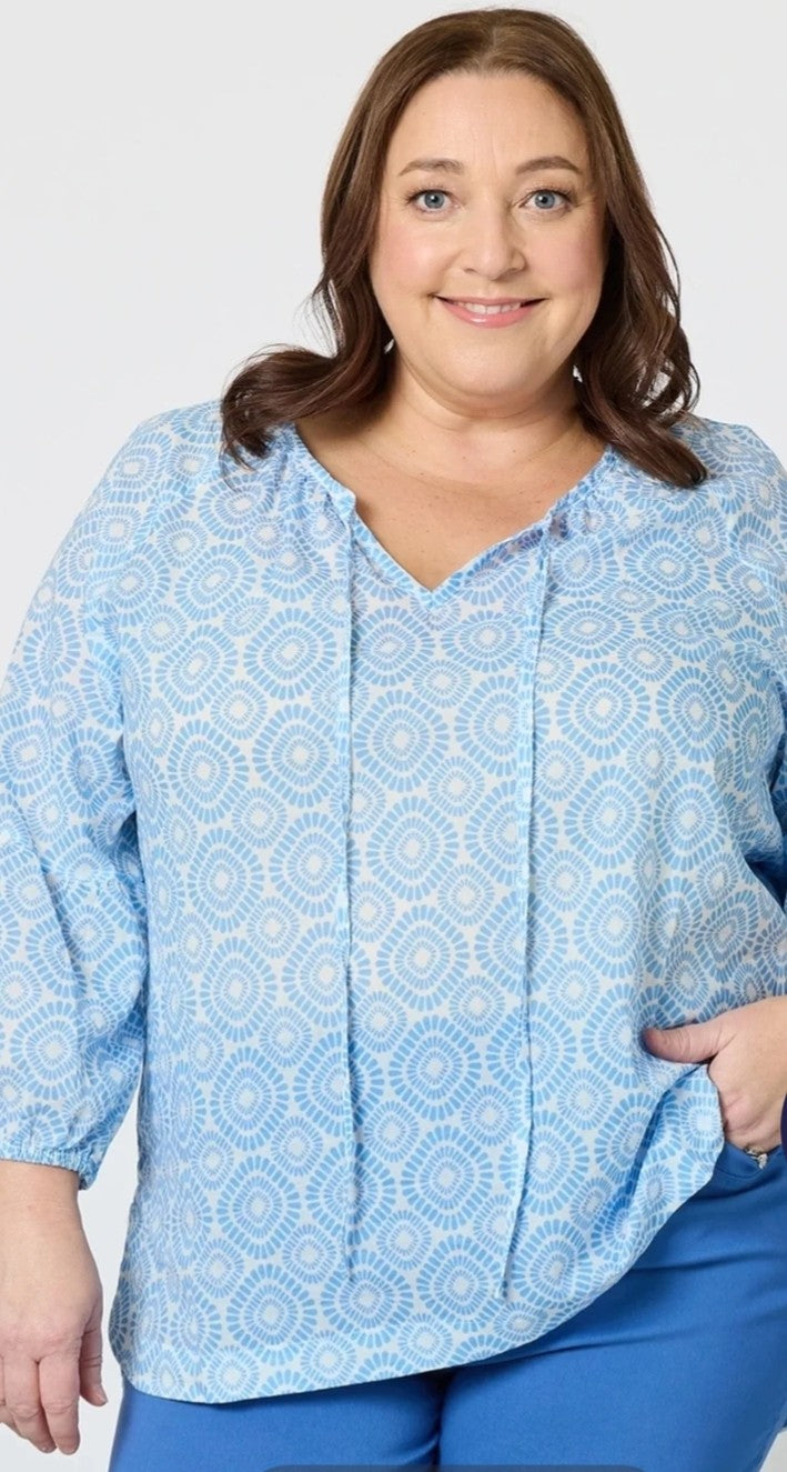 Gordon Smith mosaic print top